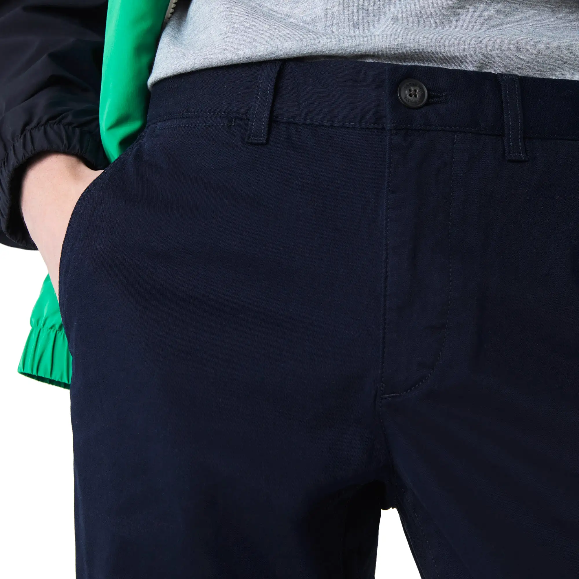 Lacoste Slim Fit Stretch Chino HH9553 - Navy Blue