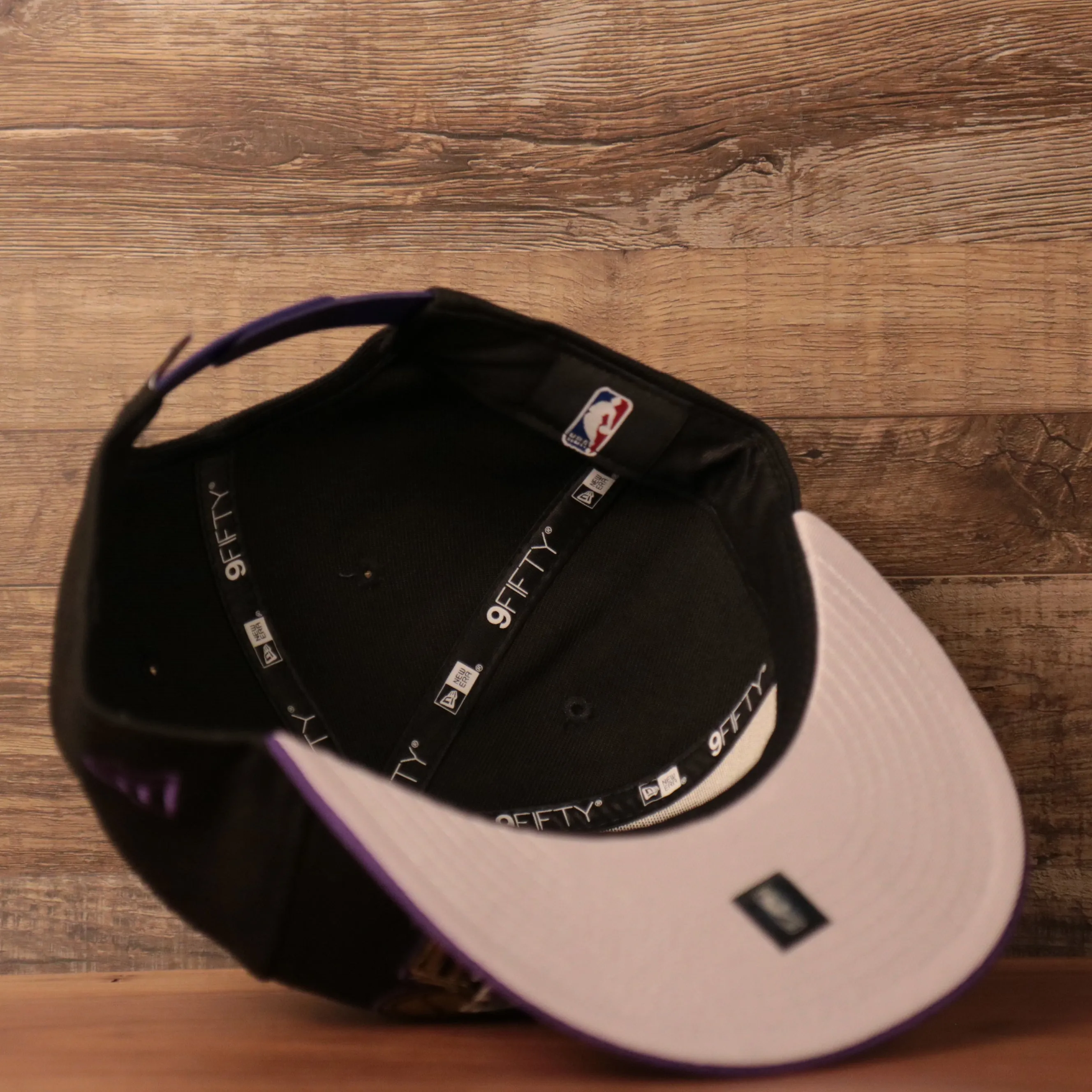 Los Angeles Lakers Championship Hat 2020 | Black/Purple Lakers Champs 9Fifty Snapback Hat