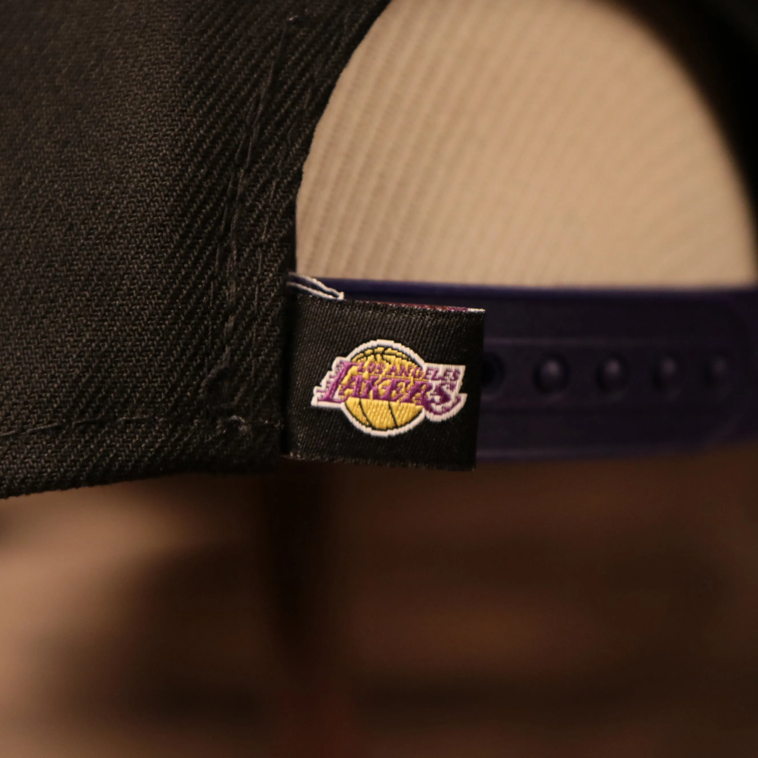 Los Angeles Lakers Championship Hat 2020 | Black/Purple Lakers Champs 9Fifty Snapback Hat