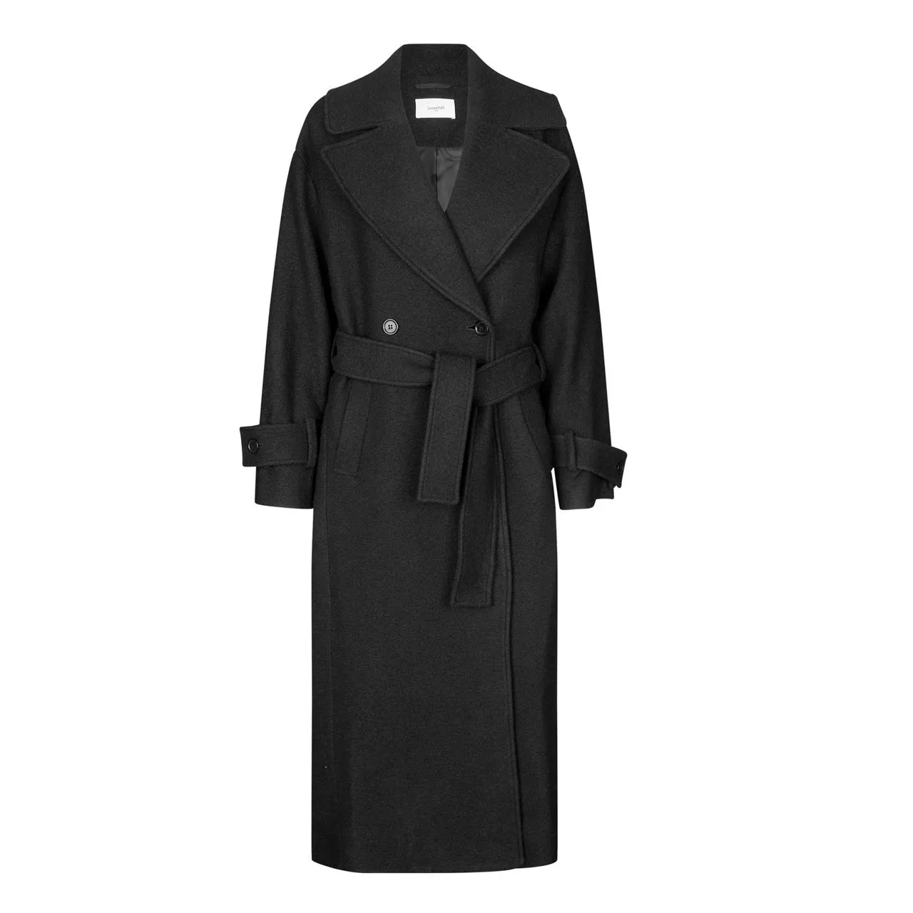 LOVECHILD ONLINE EXCLUSIVE Ibi Double-Breasted Coat - Black