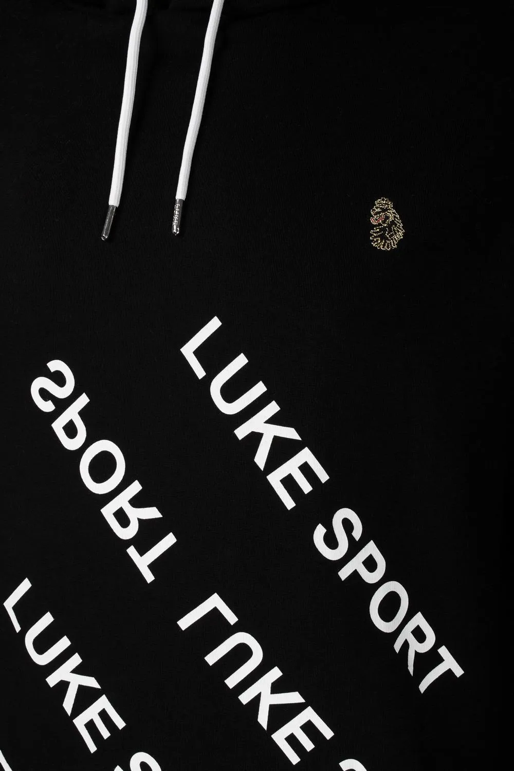 Luke 1977 One Two One Two Hoody - Black