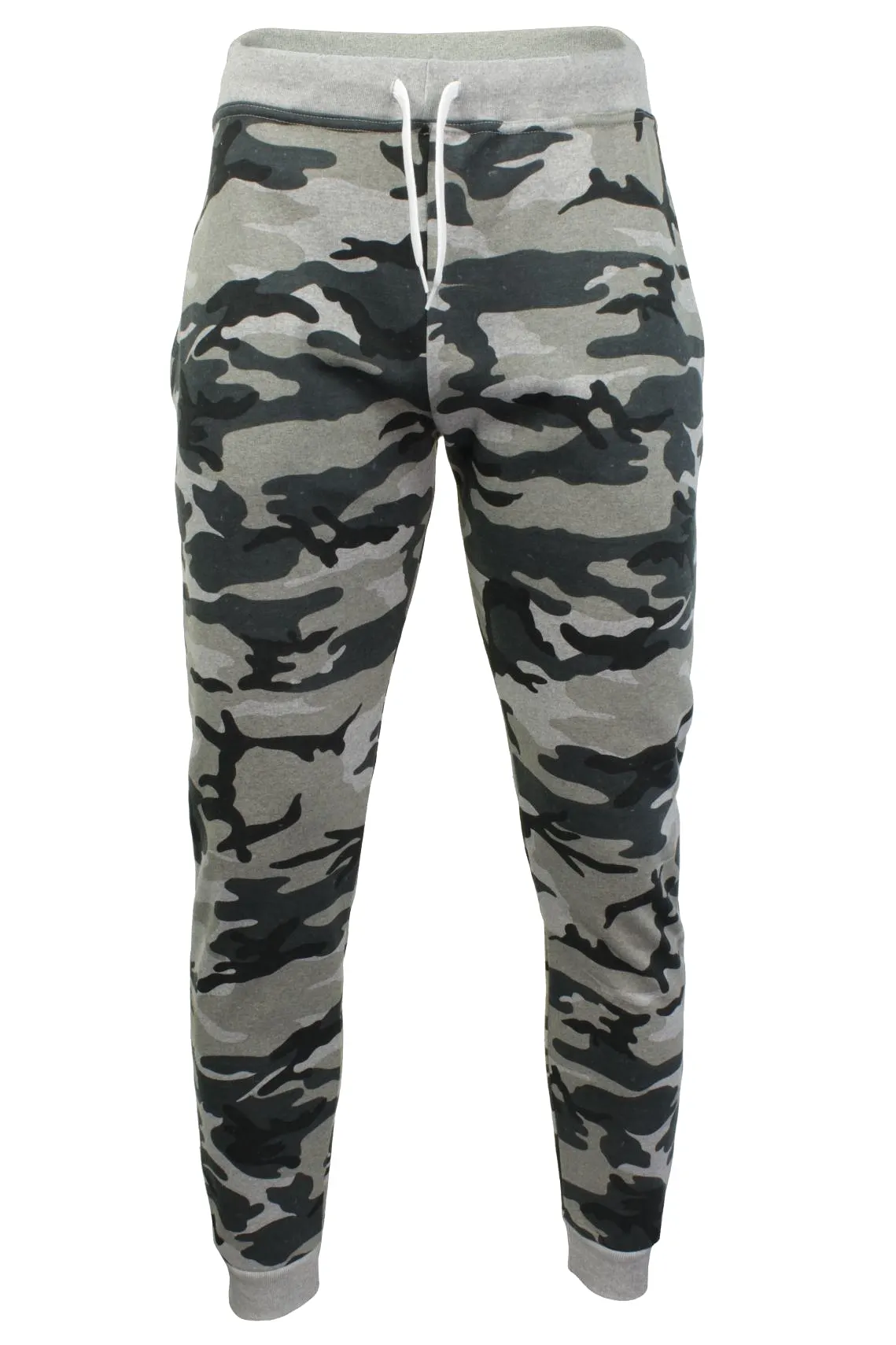 Mens Camouflage Print Joggers/ Gym Running Pants - Skinny Fit - by Xact