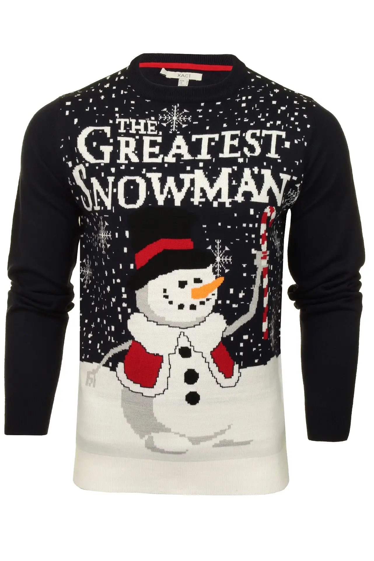 Mens Xact 'Greatest Snowman' Christmas/ Xmas Jumper