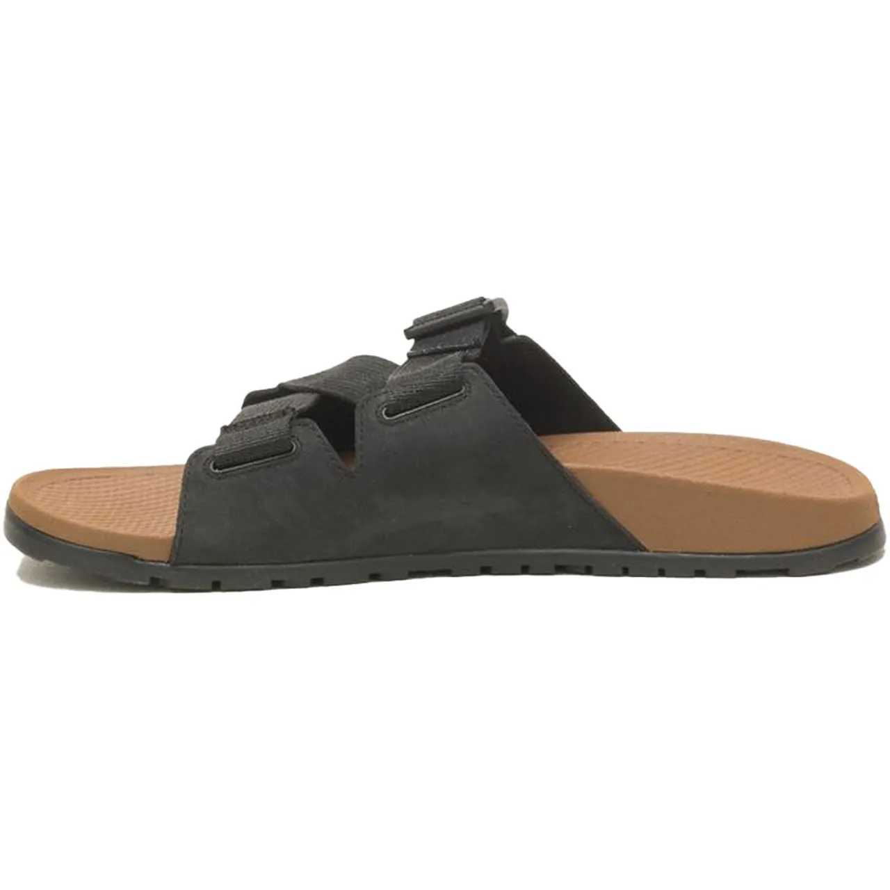 Men's Chaco Lowdown Leather Slide - Black