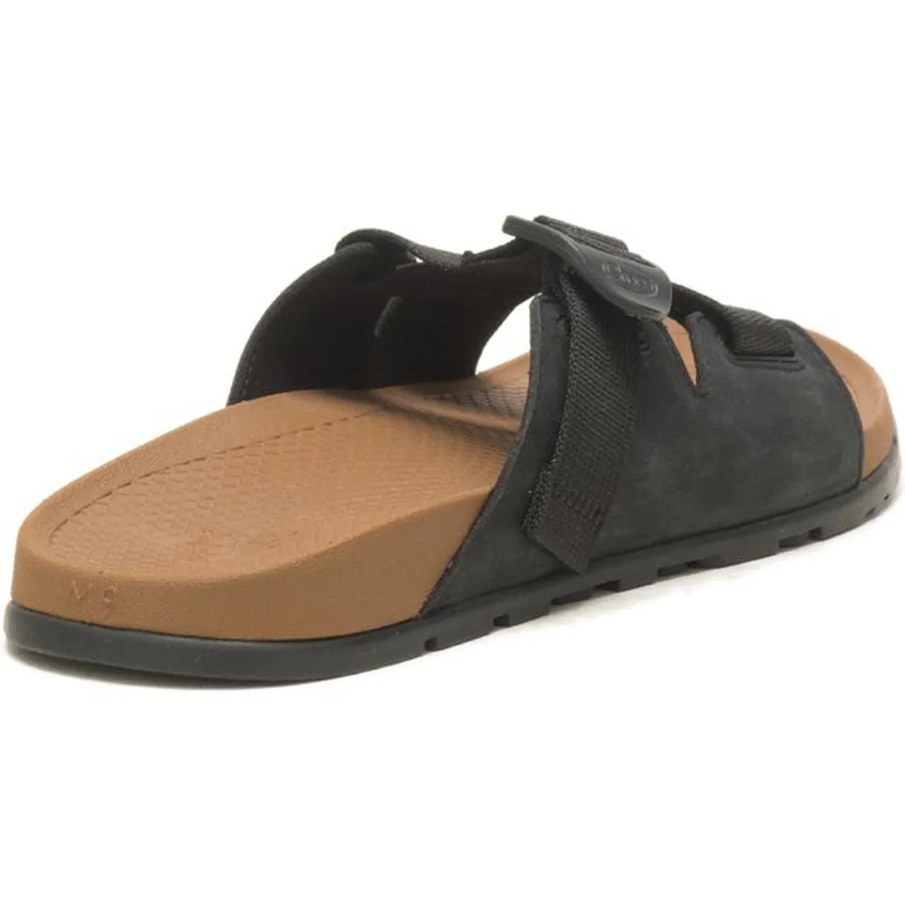 Men's Chaco Lowdown Leather Slide - Black