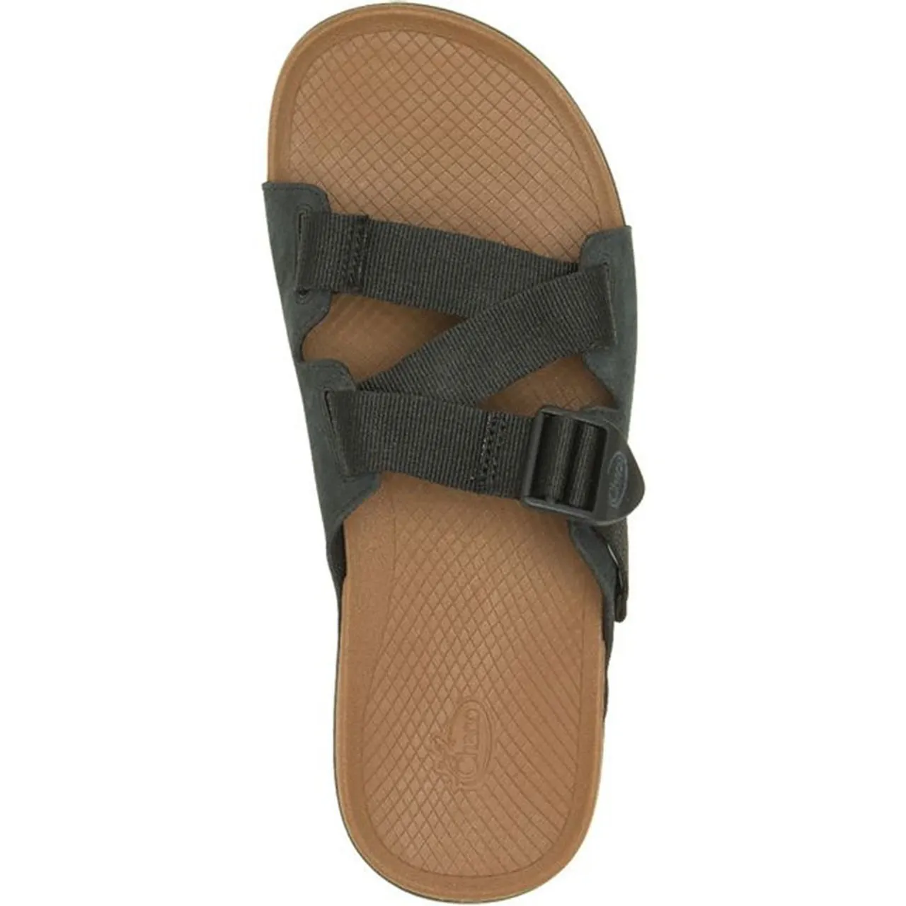 Men's Chaco Lowdown Leather Slide - Black