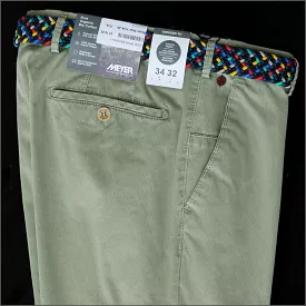 Meyer New York 5045 26 Sage Green Chino*