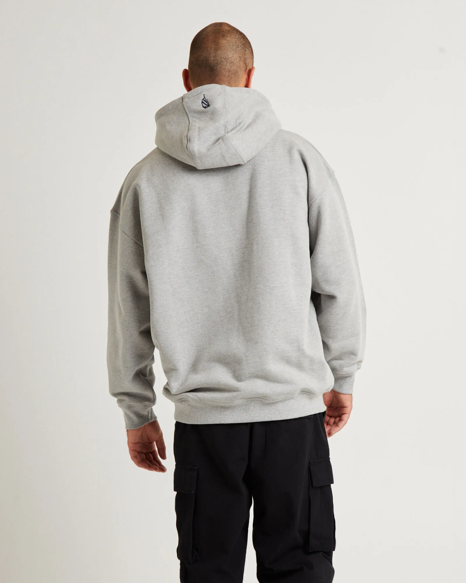 Nautica Skylan Oversized Hoody Grey