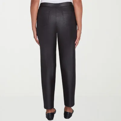 new!Alfred Dunner Rue Rivoli Womens Straight Pull-On Pants