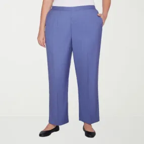 new!Alfred Dunner Womens Straight Pull-On Pants