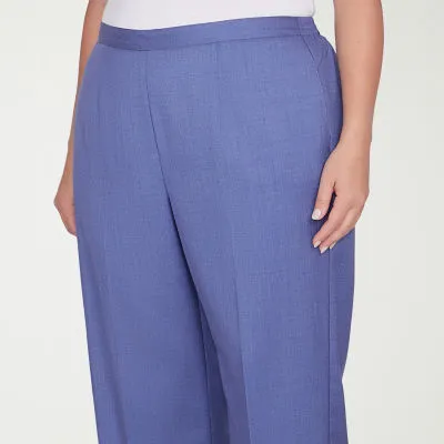 new!Alfred Dunner Womens Straight Pull-On Pants