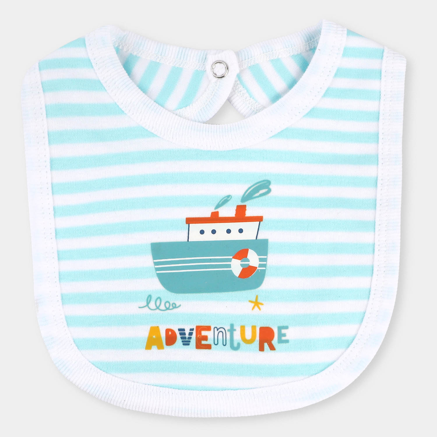 Pack Of 3 Bibs Set Marine Life-mIX