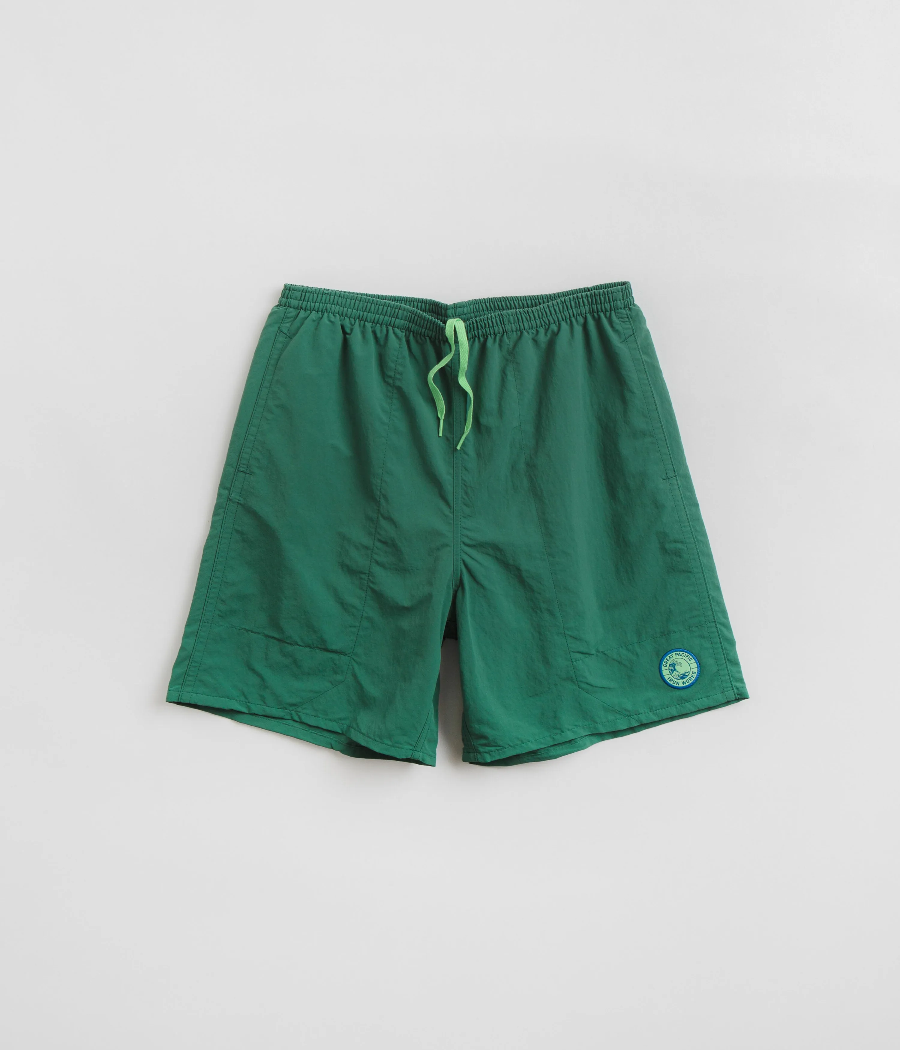 Patagonia Baggies Longs 7 Shorts - GPIW Crest: Conifer Green