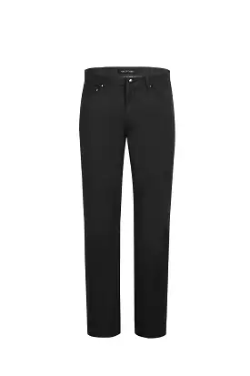 Pellagio Black 5-Pocket Cotton Stretch Washed Flat Front Chino Pants PF20-24