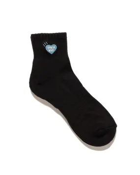 Pile Short Socks Black