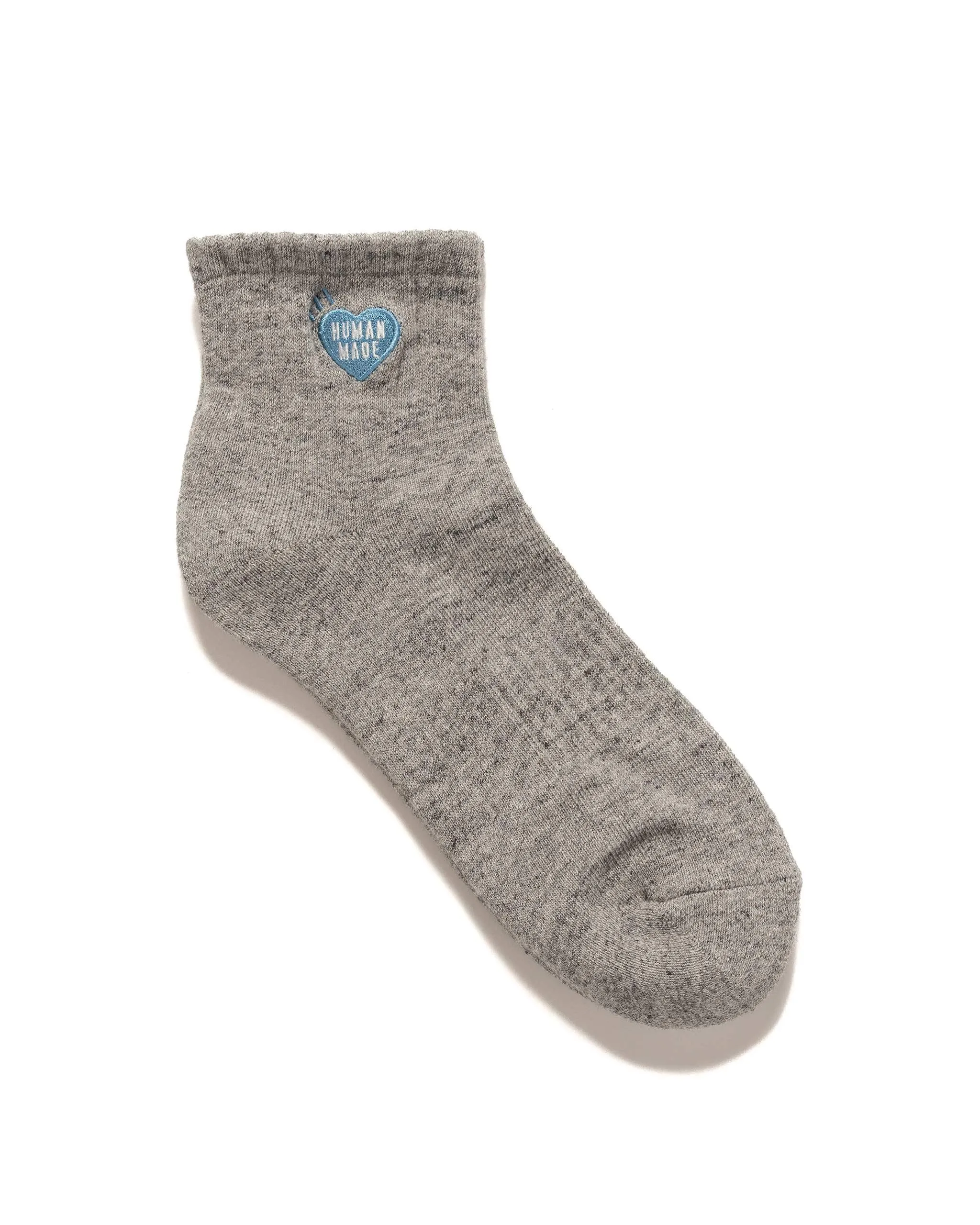 Pile Short Socks Grey