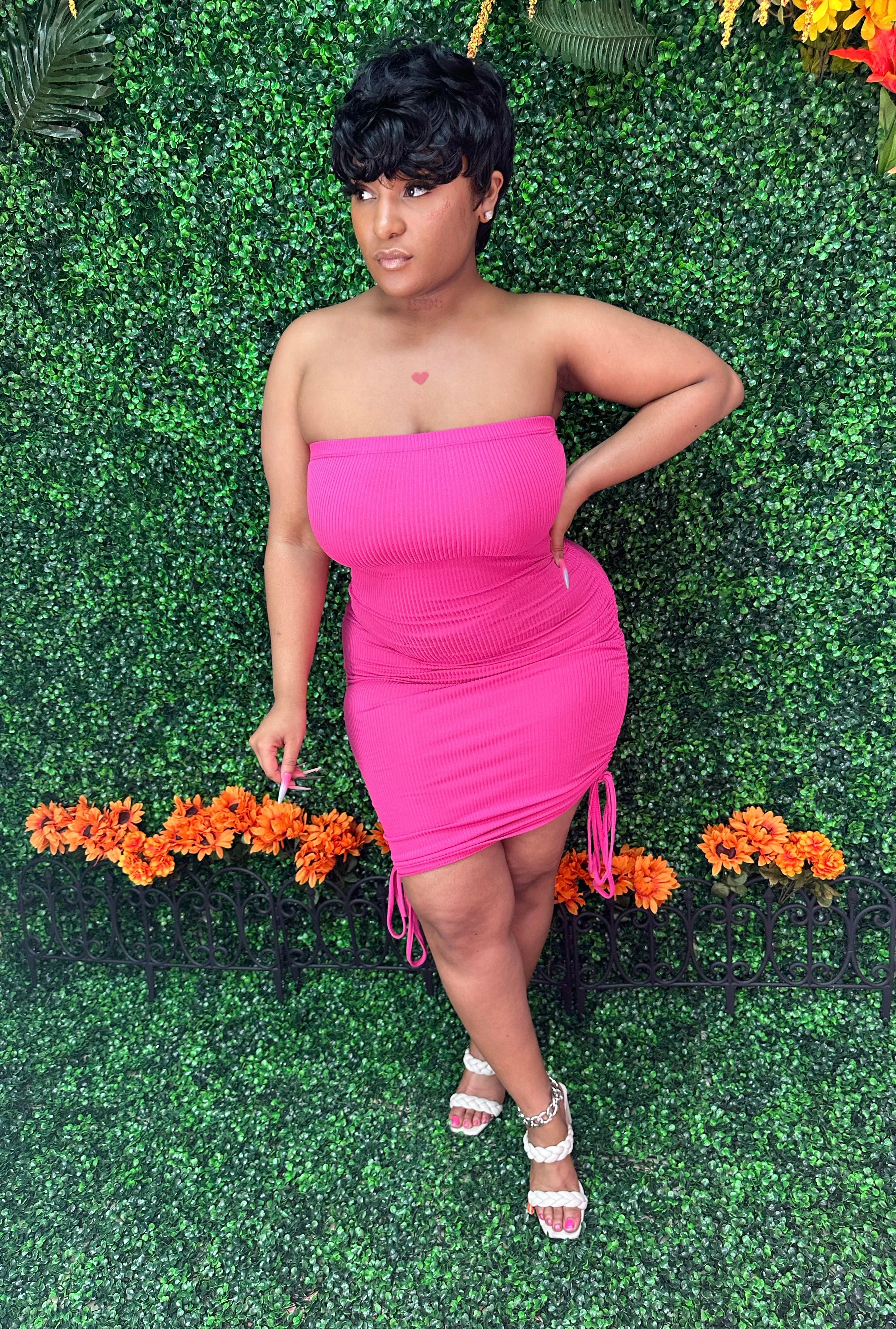 Pink Tube Dress