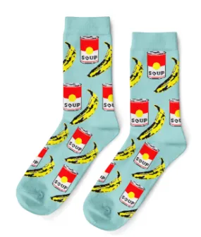 Pop Art Crew Socks