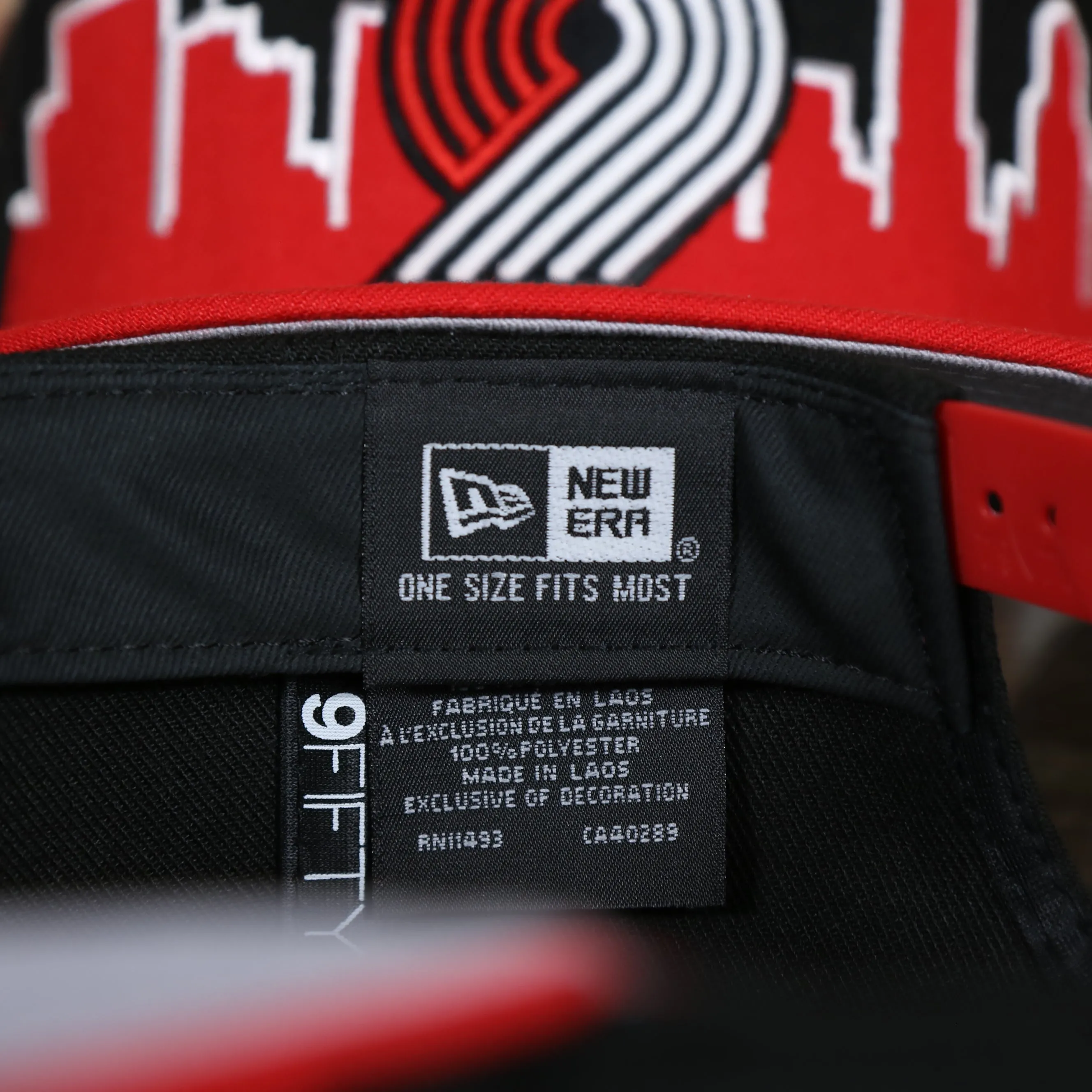 Portland Trail Blazers City Skyline Side Patch 9Fifty Snapback Hat | Portland Skyline 950