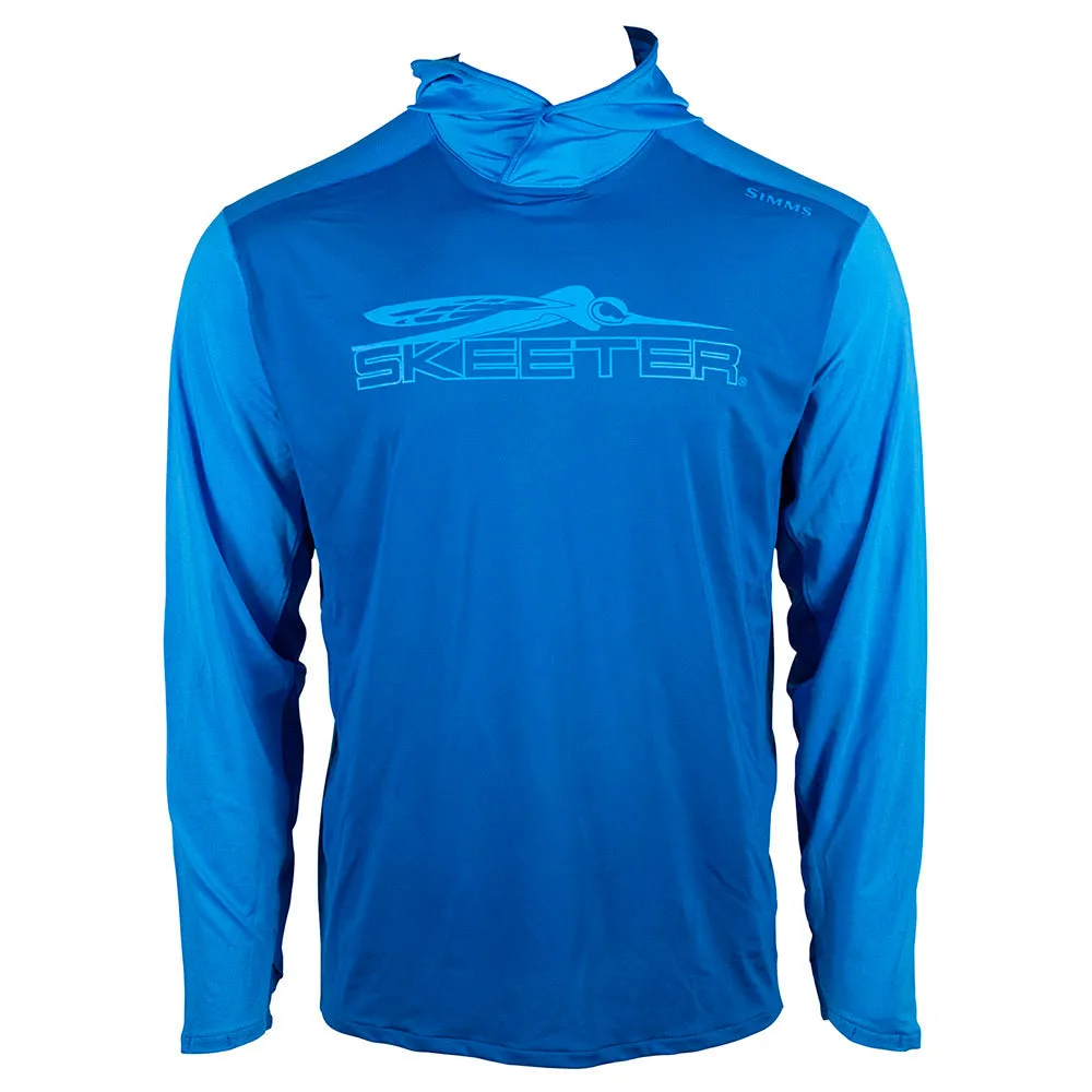 Skeeter Simms SolarFlex Hoody - Bright Blue-Seaport