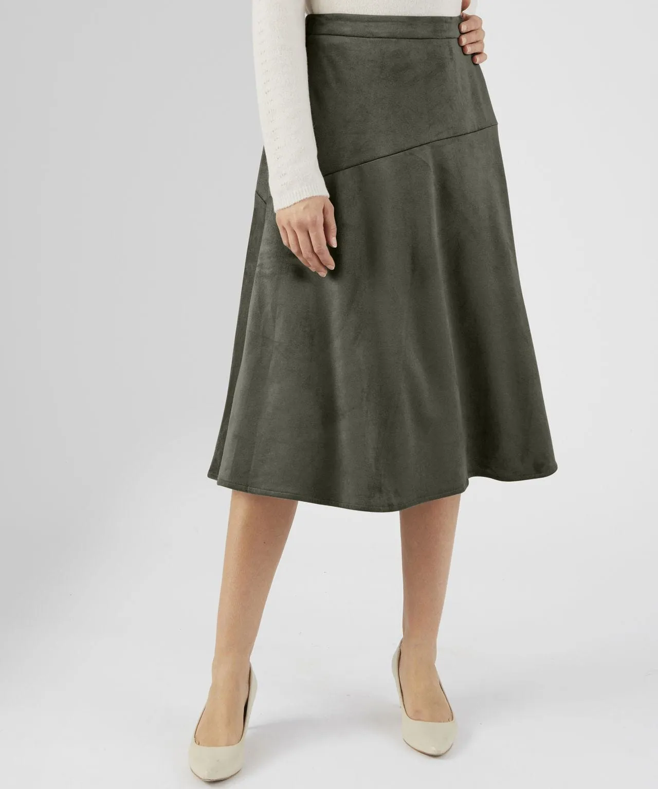 Suedette Skirt