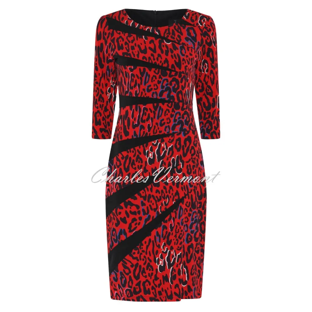 Tia Animal Print Dress - Style 78573-7136-47