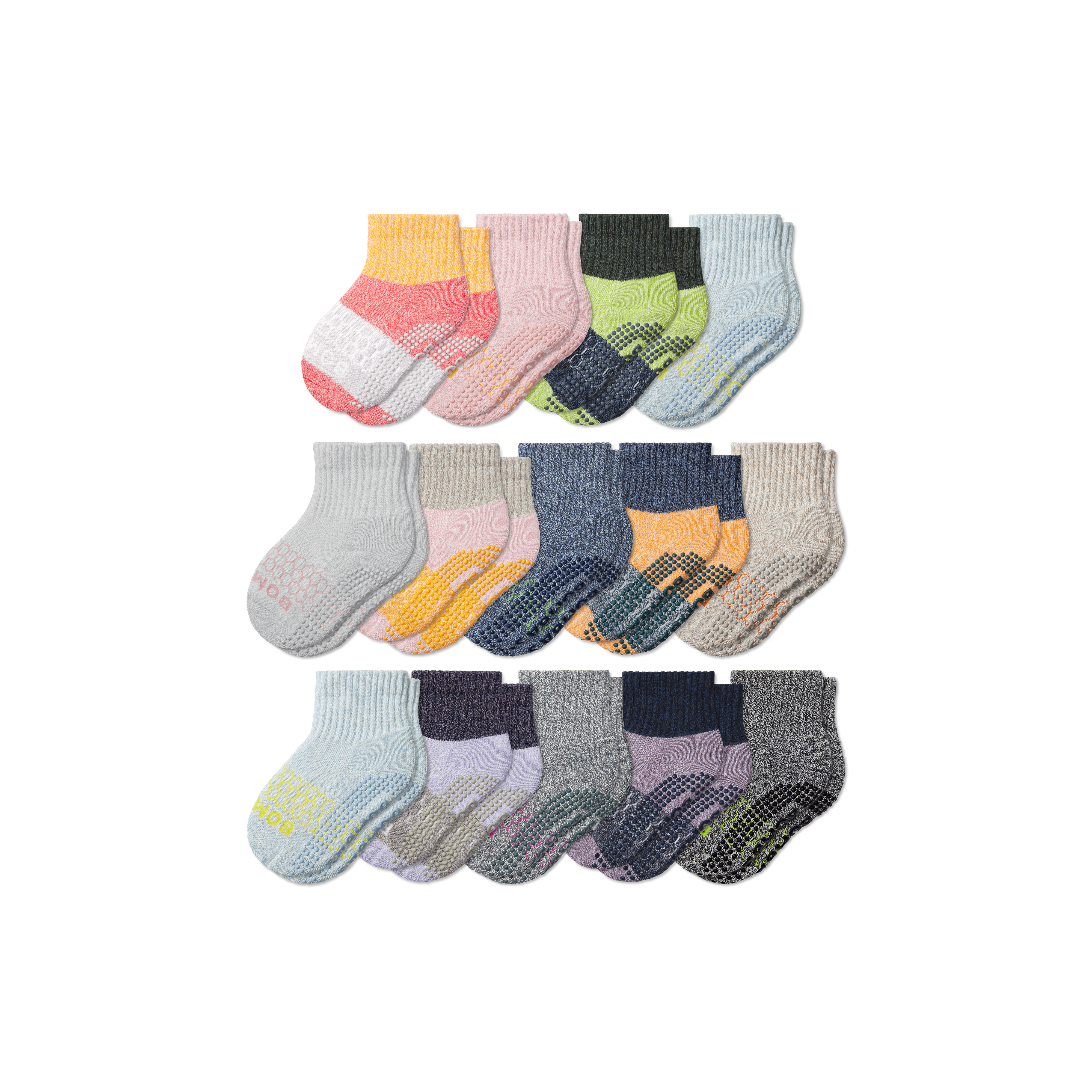 Toddler Week of Bombas Gripper Calf Sock 14-Pack