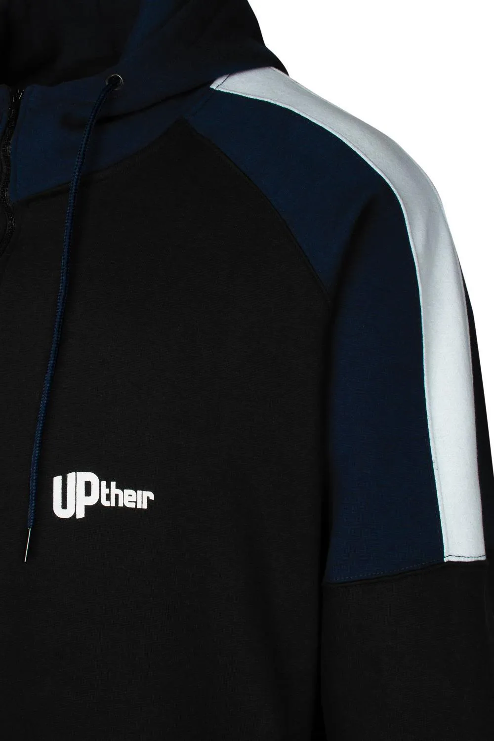 Uptheir Lightning Hoody - Black Navy