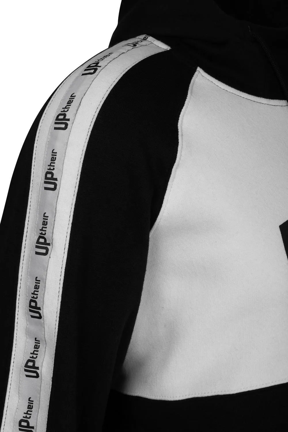 Uptheir Triumph Hoody - Black White