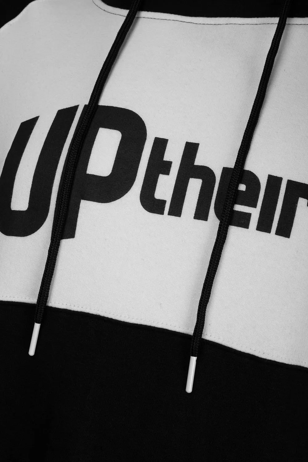 Uptheir Triumph Hoody - Black White