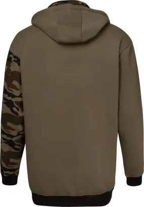 Uptheir Walkabout Camouflage Zip Hoody - Green