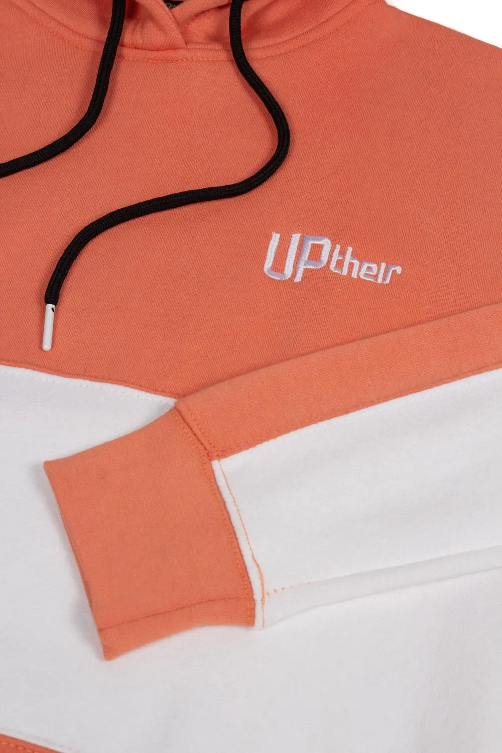 Uptheir Womens Candy Overhead Hoody in Peach