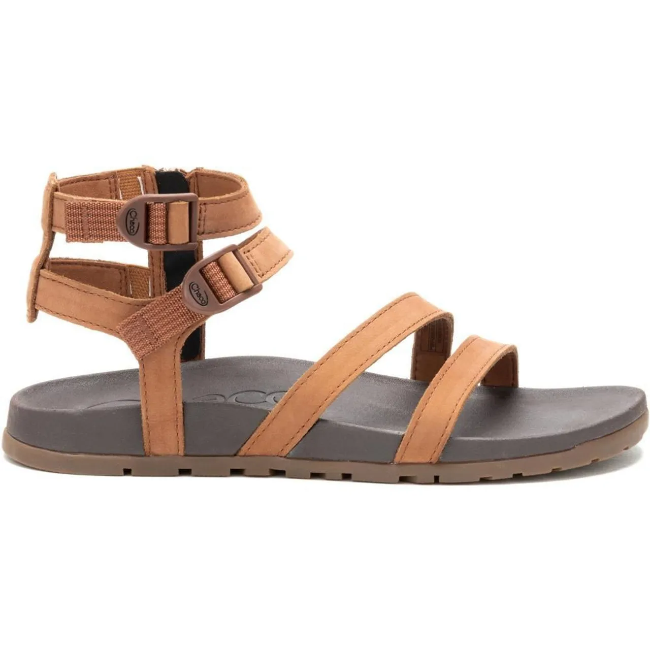 Women's Chaco Lowdown Strappy High Sandal - Nutshell