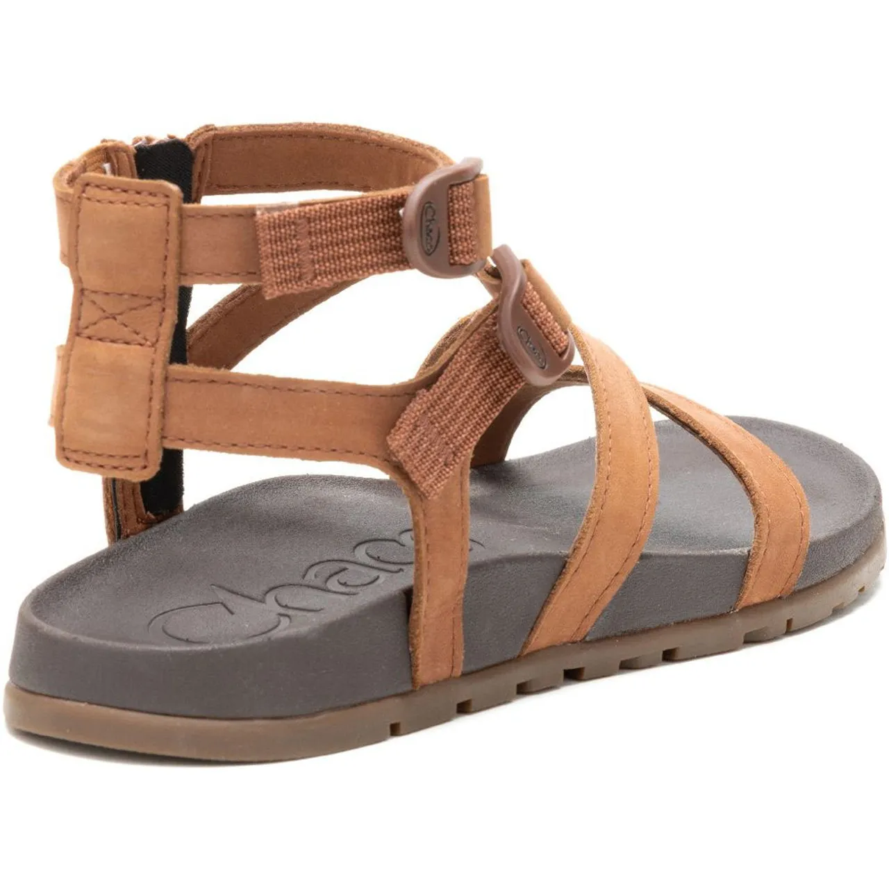 Women's Chaco Lowdown Strappy High Sandal - Nutshell