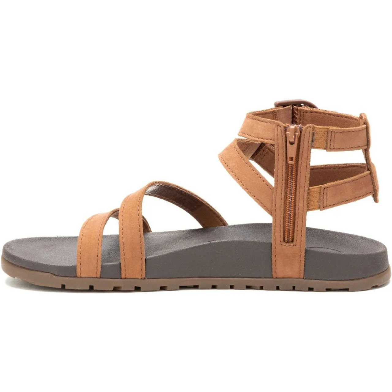 Women's Chaco Lowdown Strappy High Sandal - Nutshell