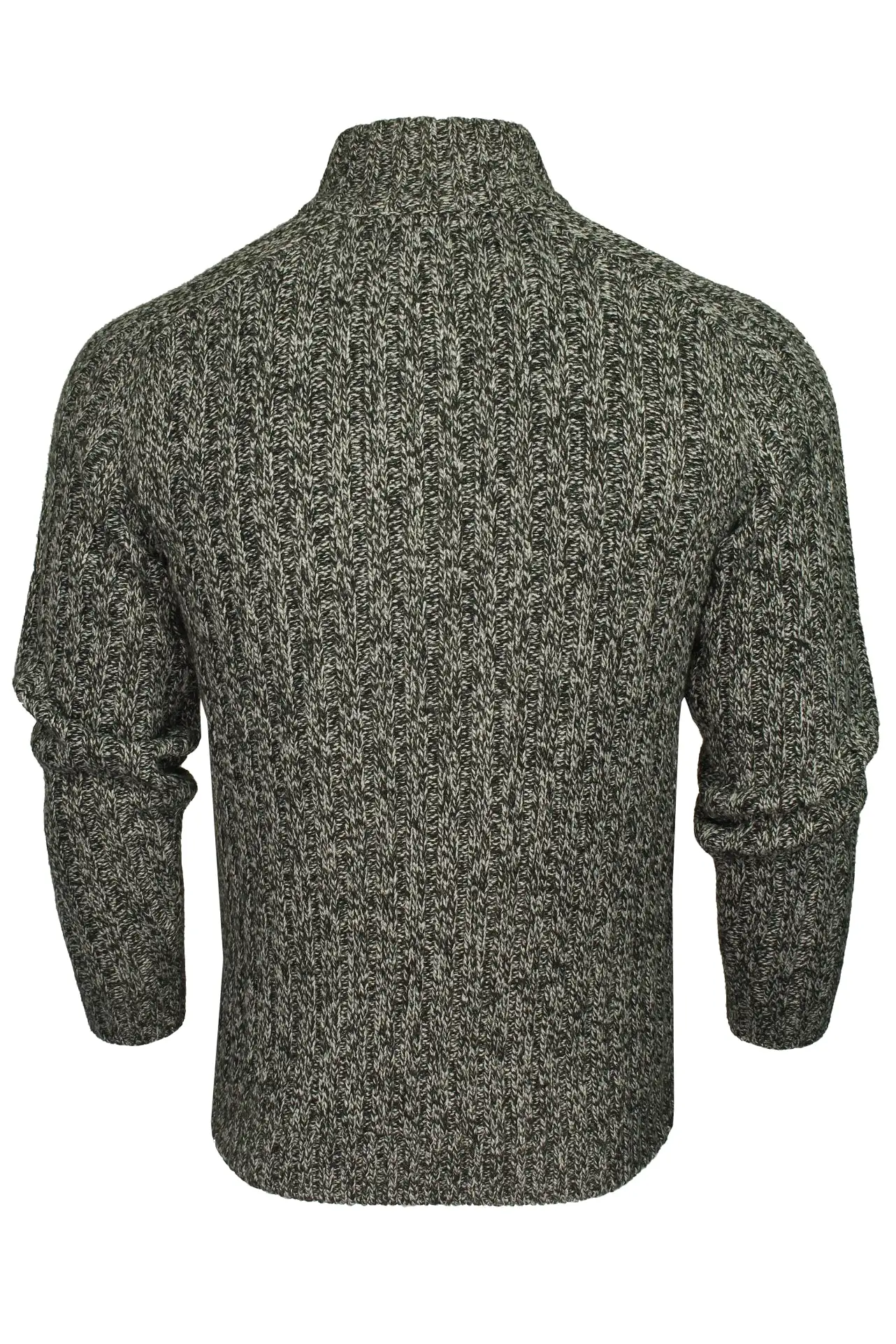 Xact Mens 1/4 Zip Cable Knit Jumper