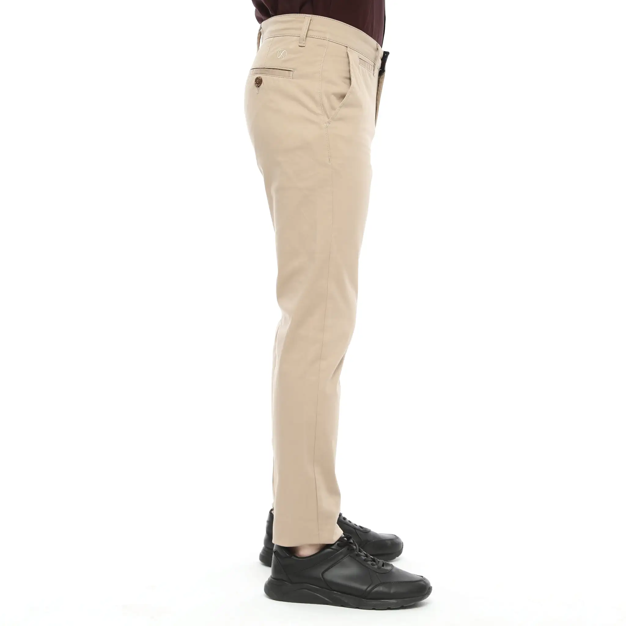 Xact Mens Classic Soft Twill Stretch Chino Trouser